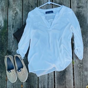 Francesca’s Quarter Sleeve Top